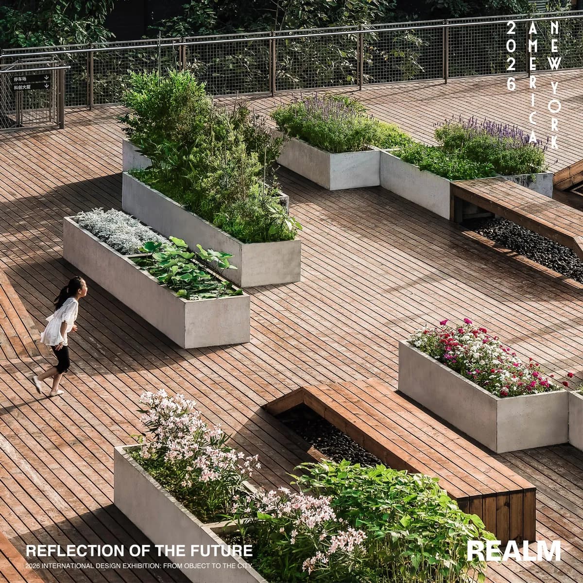 The Planting Terrace And The Experience Pavilion